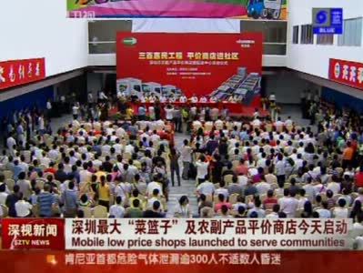 深視新聞 110929 深圳最大菜籃子及農副產品平價商店今天啟動_深圳衛視視頻_新浪播客